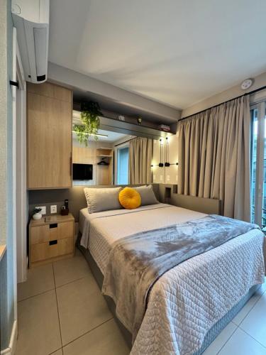 Moderno em Endereço Privilegiado, Pinheiros - Faria Lima - Cama Queen, São Paulo (fotografie 2)