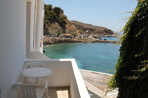 Balcony/terrace, Hotel Alkyon in Sfakia