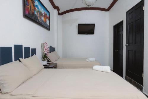 2 double beds