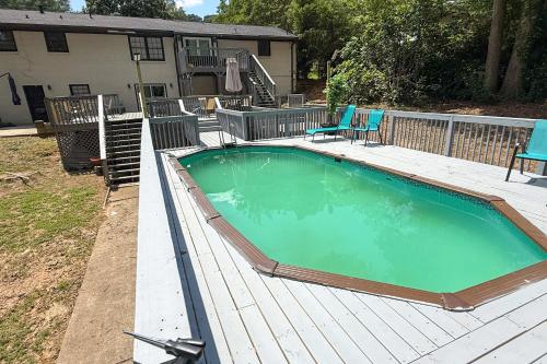 Deck and Game Room Family Home in Stockbridge! in Stockbridge (GA)