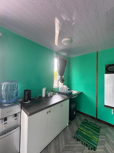 keuken, Dream lodge II in Tiputa