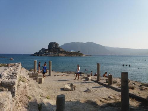 plaža, Maritsa in otok Kos