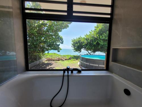 ห้องน้ำ, Villa Venus in มาฮีนา