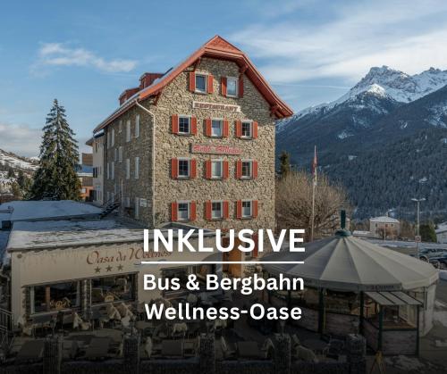 Hotel Bellaval Scuol in Scuol, Schweiz