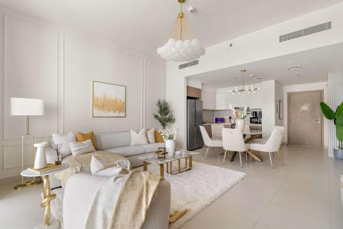 Silkhaus Lavish 2BDR Retreat at Dubai Creek Harbour, Dubaj (zdjęcie 9)