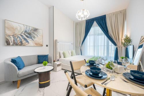 Bright studio oplaz by Danube Near Miracle Garden, Dubai