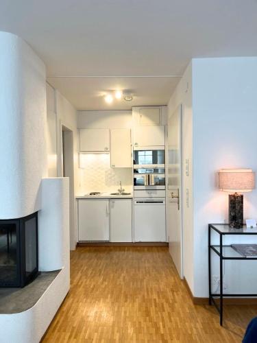 Kitchen, Central Old Town apartment 10 min to Mainstation with washer & dryer in Zürich