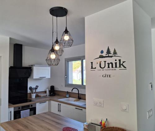 Kitchen, Gite l'Unik Lac de Vassiviere in Beaumont-du-Lac
