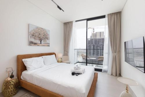 Free housekeeping visits during your stay - StayShort - Perfect Studio in Binghatti Azure JVC - Sleeps 2, Dubai (foto 4)