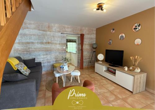 Gite du milieu - 8 personnes en pleine campagne et rivière By Primo gîte à louer Montigny