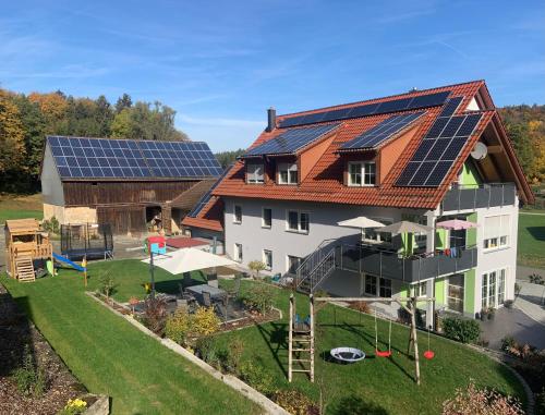 A szálláshely kívülről, Ferienwohnung Lahner in Aufseß