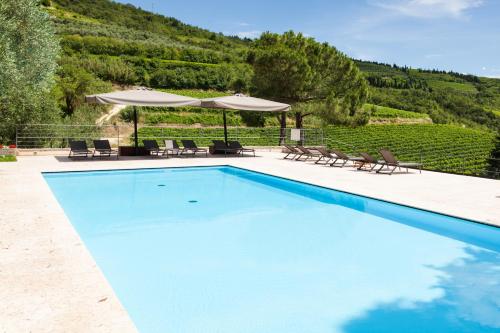 Úszómedence, Massimago Wine Relais in Mezzane Di Sotto