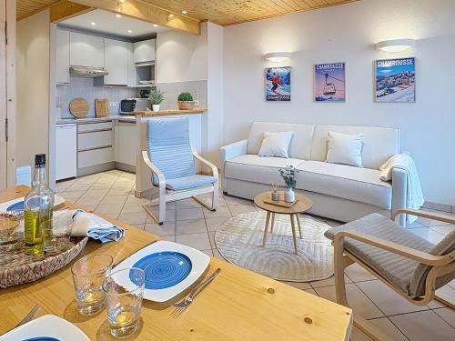 Cocon moderne vue pistes - Balcon sud- télécabine 160 m - Location saisonnière - Chamrousse