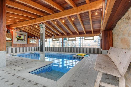 Úszómedence, Casa Leocadia in Muga De Sayago