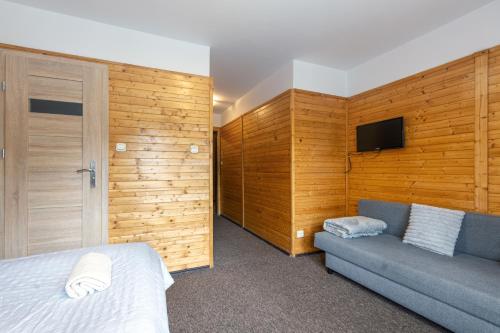 1 queen bed, 1 sofa bed