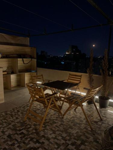 Terraza/balcón, Green hostel in Cairo