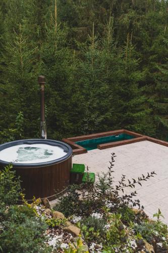 Balkons/terase, Spadok Forest Villas - Villa 1 in Sinevirska Poļana