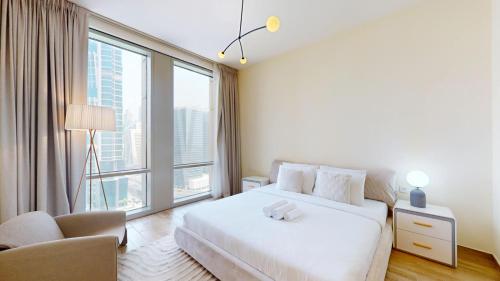 Vacationer l Chic 1 Bedroom l Lake View l Free Gym Access, Free Wi-Fi, Dubái (foto 2)