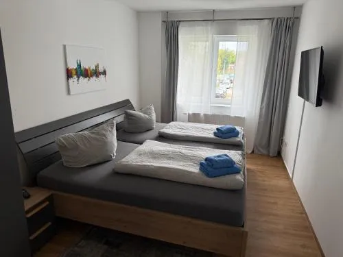Tolles Apartment in Magdeburg-Salbke mit Balkon und WiFi in Magdeburg, Deutschland