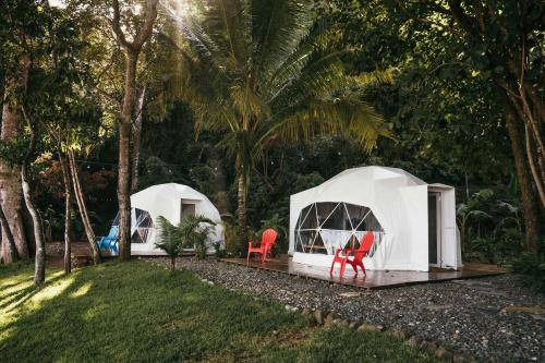 Private Oceanfront Retreat with Jungle Domes, Playa Venao