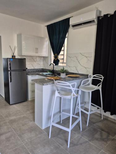 廚房, ENE Apartments Nagua 1B in 納瓜