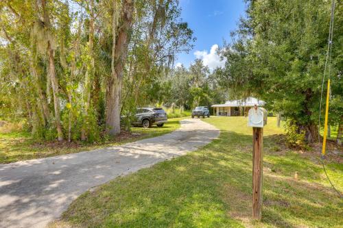 Less Than 1 Mi to Downtown Arcadia Tranquil Wooded Escape in Arcadia