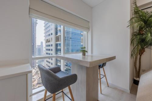 Modern Luxury Marina Stay with Ain Dubai View - Near JBR Beach, Dubaj (zdjęcie 10)