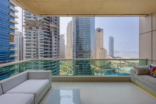 Modern Luxury Marina Stay with Ain Dubai View - Near JBR Beach, Dubaj (zdjęcie 3)
