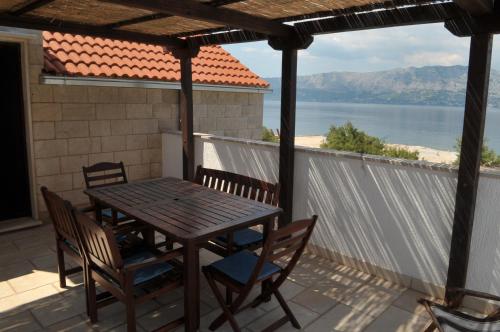 Erkély/terasz, Villa Sofia in Povlja