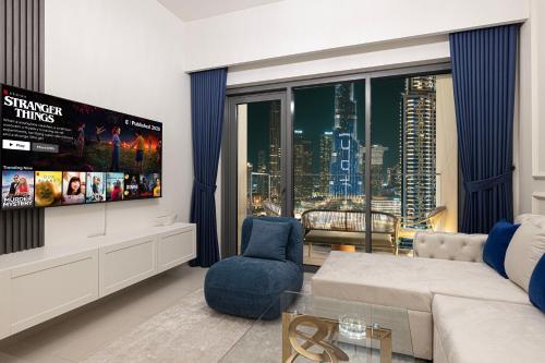 Burj Royale- Luxury 2BR with Burj Khalifa View 5 Min Walk Dubai Mall, Dubái (foto 2)