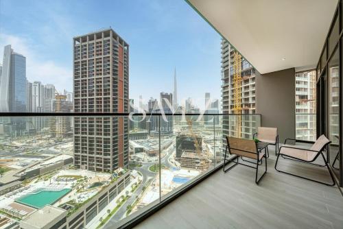 Sleek 1BR Gem - Unit 1709 - Peninsula Five, Dubaj