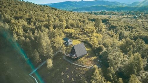 . Dobrede - будиночки під лісом