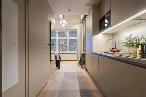 кухня, UNITY Tampere - A Studio Hotel in Тампере