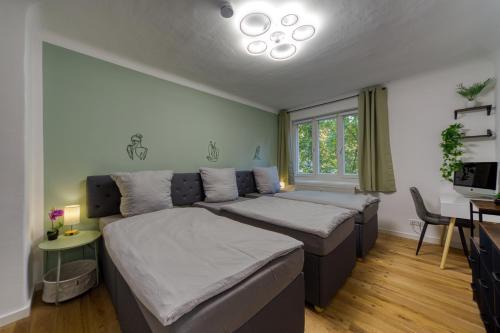 DresdenStay Modern 3 Schlafzimmer Balkon Kamin PS4, Drážďany (fotografie 10)