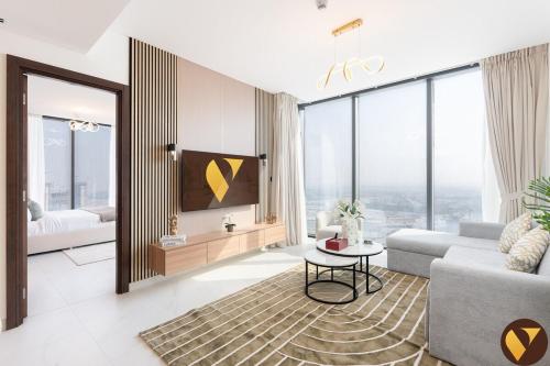 Vogue Sobha Hartland Three Bedroom plus maid Room Apartment with Balcony, With Full Access to all Amenities, Dubai (foto 2)