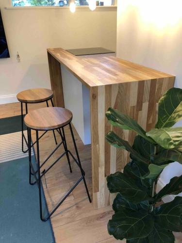 Self-contained studio with patio in Ware