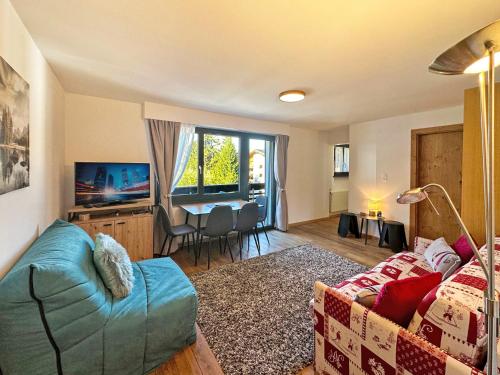 Zajednički dnevni boravak / prostorija s TV-om, MountLine Studio- 4 Valleys- Swiss Alps in Nendaz