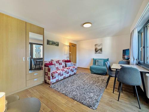 Zajednički dnevni boravak / prostorija s TV-om, MountLine Studio- 4 Valleys- Swiss Alps in Nendaz