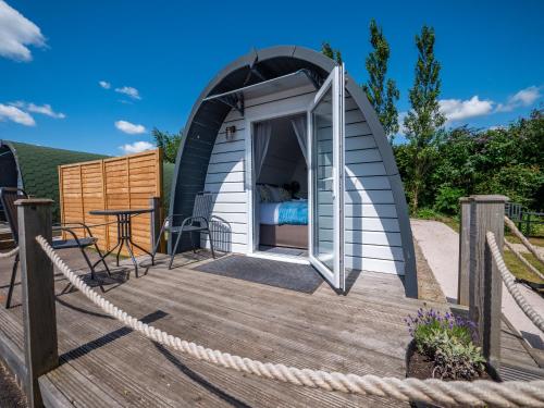 Viesnīcas āriene, Cosy Glamping Pod with Ensuite WC Near Kingsbridge & Salcombe in Churchstow