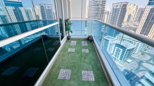 1br Dubai Marina Balcony, Pool, Gym, Jbr Beach, Dubaj (zdjęcie 9)