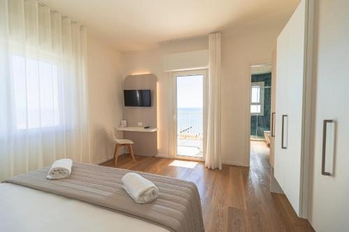 Chambre double avec 1 ou 2 lits, supérieure, vue sur la mer