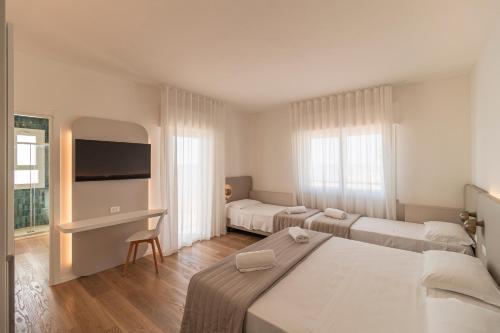 Chambre quadruple, supérieure, vue sur la mer