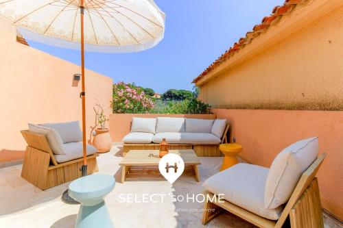 SELECT'soHOME - Duplex avec rooftop à Saint-Clair au Lavandou à quelques pas de la plage - PARCFO16 - Location saisonnière - Le Lavandou