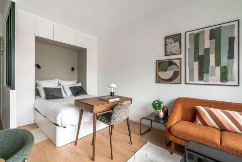 Studios plein centre à 10 mn à pied de la cathédrale – khách sạn tại Gare