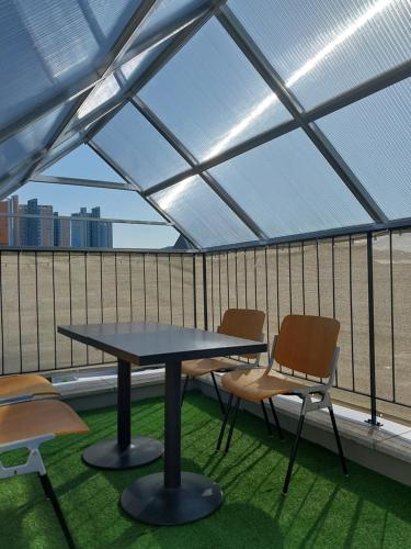 광주 바베큐테라스-욕실2개-복층-여럿이함께 (바베큐테라스-욕실2개-복층-여럿이함께) 싱글룸 수영장