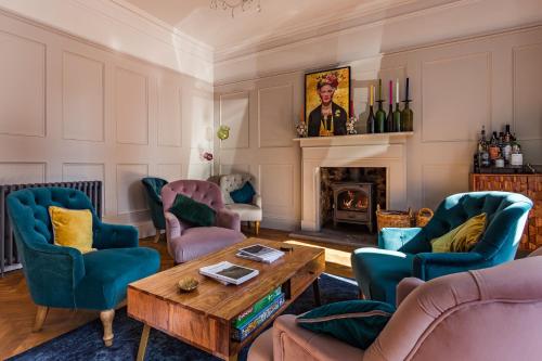 Közös társalgó / TV, Dacre House in Gilsland
