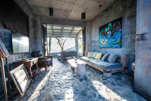 Balcony/terrace, House Cottage in Caribbean Mountains 2 in San Jose de Ocoa