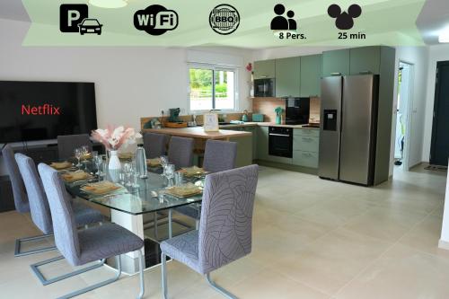 Maison détente & confort près de Disney - 25 min gîte à louer La Haute-Maison