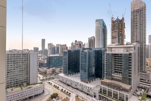 Waves - Modern City Escape 1BR Apt With Balcony, Dubaj (fotografie 8)