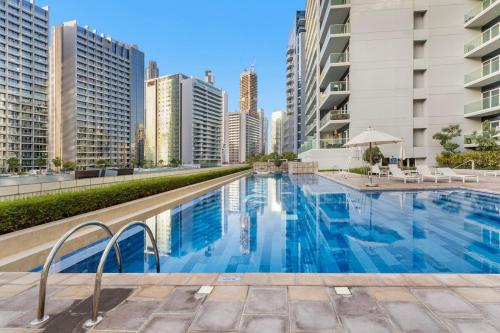 Waves - Modern City Escape 1BR Apt With Balcony, Dubaj (fotografie 10)